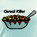 Crazy funny cereal killer serial killer halloween t-shirt